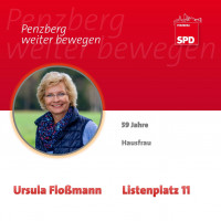 Ursula Flossmann - Listenplatz 11