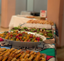 ... und ein reichhaltiges Buffet