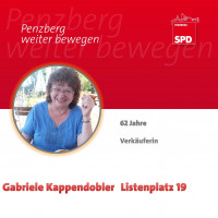 Gabriele Kappendobler - Listenplatz 19