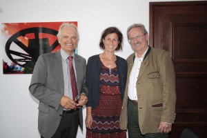 Hans Mummert, Elke Zehetner und Christian Ude.