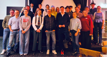 ... dann Gruppenbild