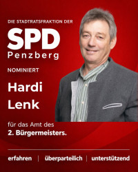 Hardi Lenk wurde für das Amt des zweiten Bürgermeisters nominiert.