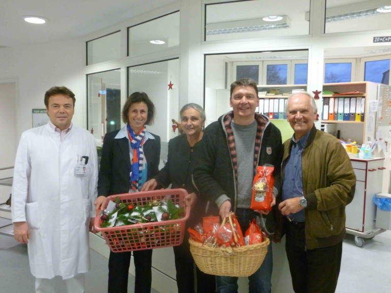 2014-12-22 Weihnachtsbesuch Klinikum