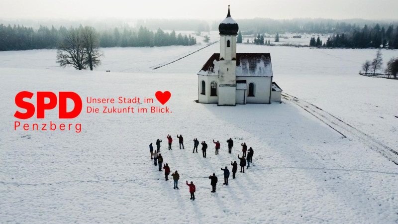 Die SPD Penzberg wünscht Ihnen für das neue Jahr 2026 viel Glück, Gesundheit und Erfolg