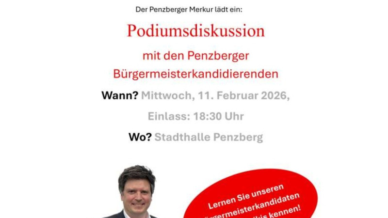 Der Penzberger Merkur lädt ein